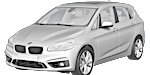 BMW F45 C3823 Fault Code